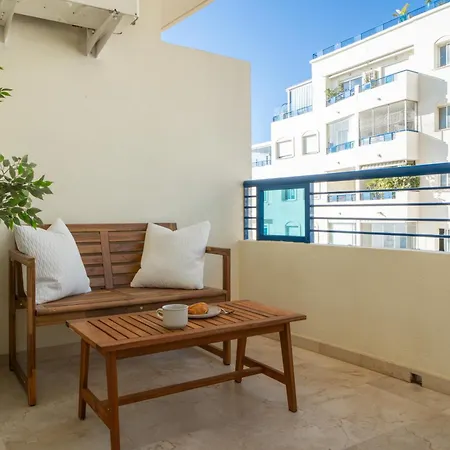 1 Inea Vistas Al Mar Y Garage 1dorm Apartmán Marbella